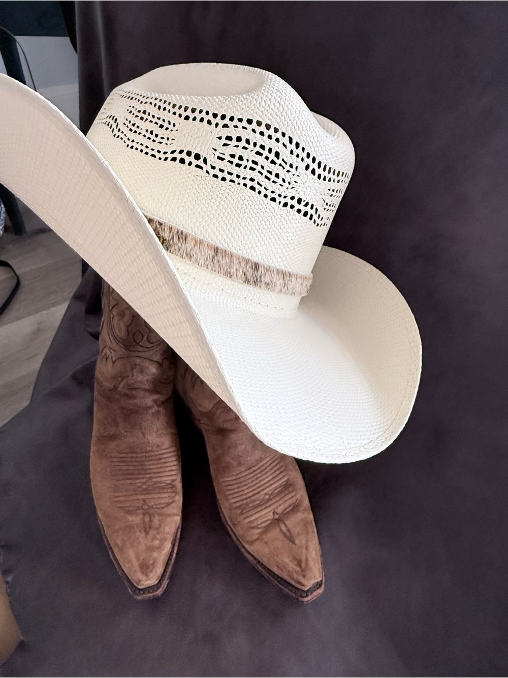 RESISTOL Straw Cowboy Hat 7X